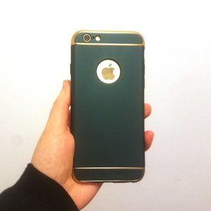 Ultra thin iPhone 6 / 6s Case Green and Gold